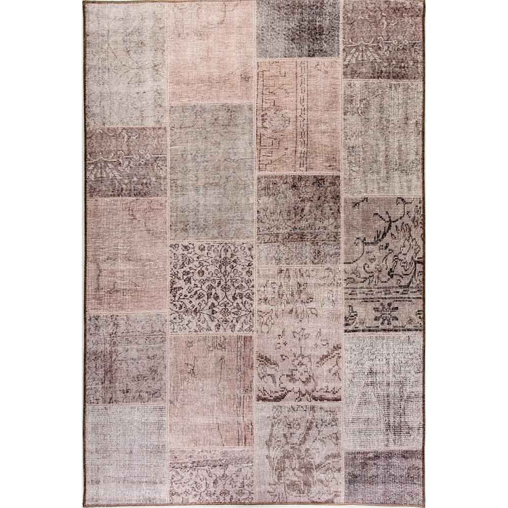 Dynamic Rugs  8875-880 Illusion 7 Ft. 7 In. X 10 Ft. 10 In. Rectangle Rug in Beige / Tan